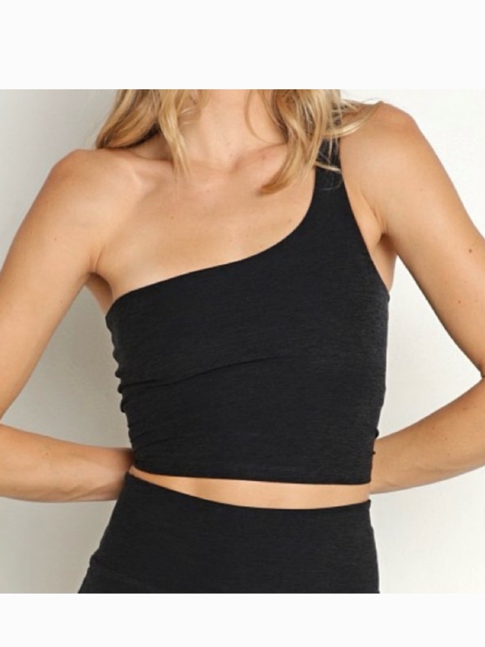 Beyond Yoga One Shoulder Crop Tank Small